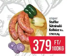 Coop Stuffer Sütnivaló Kolbász ajánlat