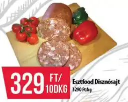 Coop Esztfood disznósajt ajánlat