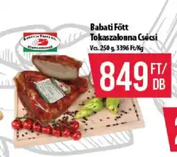 Coop Babati Főtt Tokaszonna Csécsi ajánlat