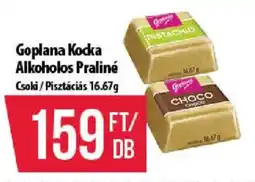 Coop Goplanda kocka alkoholos praline ajánlat