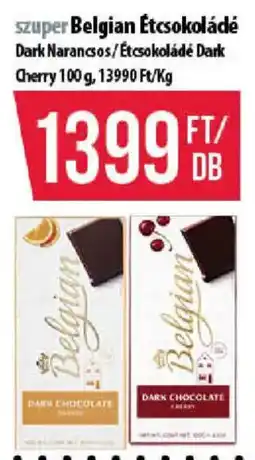 Coop Belgian étcsokoládé ajánlat