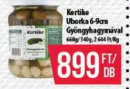 Coop Kertike uborka ajánlat