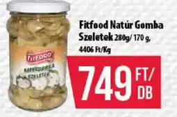 Coop Fitfood natúr gomba ajánlat
