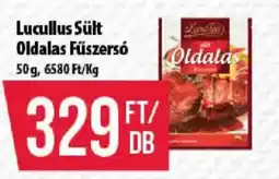 Coop Lucullus sült oldalas fűszersó ajánlat
