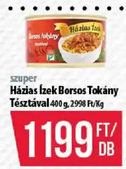 Coop Házias Ízek Borsos Tokány ajánlat