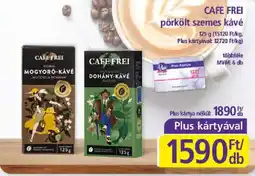PlusMarket Cafe frei pörkolt szemes kávé ajánlat