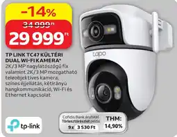 Auchan Tapo tp-link tc47 kültéri dual wi-fi kamera ajánlat