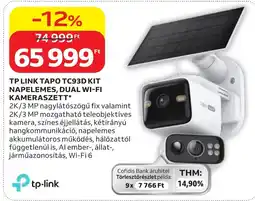 Auchan Tp link tapo tc93d kit ajánlat