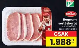 Spar Regnum sertéskaraj ajánlat