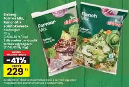 Spar eisberg farmer mix ranch mix salátakeverék ajánlat