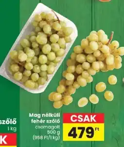 Spar fehér szőlő ajánlat