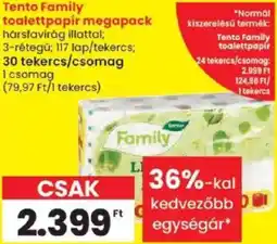 Spar Tento family toalettpapír ajánlat