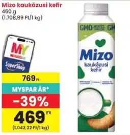 Spar Mizo kaukázusi kefir ajánlat