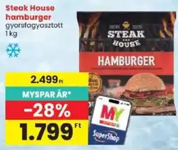 Spar Steak House hamburger ajánlat
