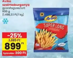 Spar Aviko szalmaburgonya ajánlat