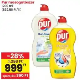 Spar Pur mosogatószer ajánlat