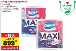 Spar Ooops Maxi papirtörlő ajánlat