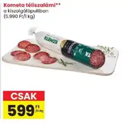 Spar Kometa téliszalámi ajánlat