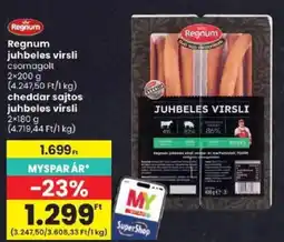 Spar Regnum juhbeles virsli ajánlat