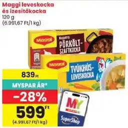 Spar Maggi leveskocka és ízesítőkocka ajánlat