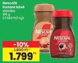 Spar Nescafe instant kávé ajánlat