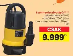 Spar Szennyvízszivattyú ajánlat