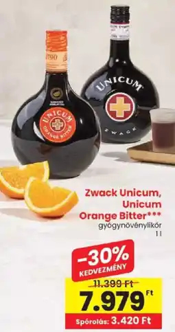 Spar Zwack Unicum ajánlat