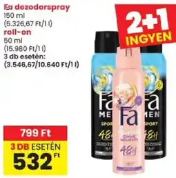 Spar Fa dezodorspray ajánlat