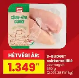 Spar S-budget csirkemellfilé ajánlat