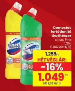 Spar Domestos fertőtlenítő tisztítószer ajánlat
