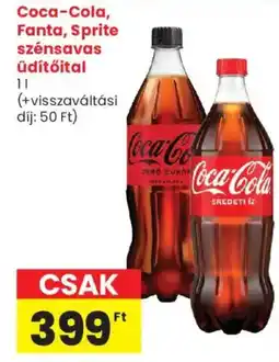 Spar Market Coca-Cola, Fanta, Sprite szénsavas üdítőital ajánlat