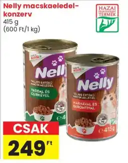 Spar Market Nelly macskaeledel-konzerv ajánlat