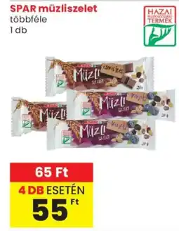 Spar Market SPAR műzliszelet ajánlat