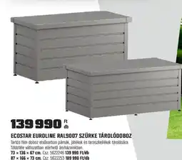 OBI Ecostar euroline ral9007 szürke tárolódoboz ajánlat