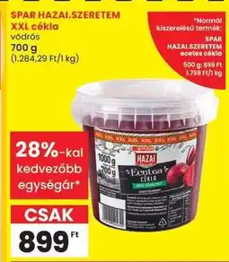 Spar SPAR HAZAI.SZERETEM XXL cékla ajánlat