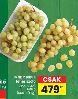 Spar Mag nélküli fehér szőlő ajánlat