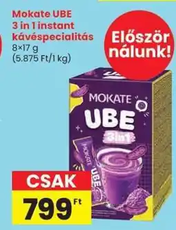 Spar Mokate UBE 3 in 1 instant kávéspecialitás ajánlat