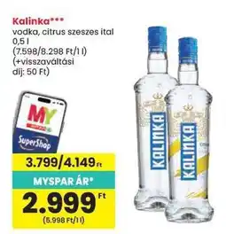 Spar Kalinka ajánlat