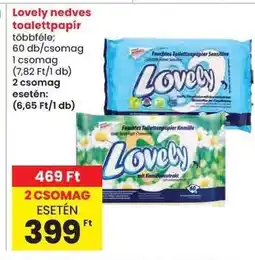 Spar Lovely nedves toalettpapír ajánlat