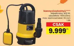 Spar Szennyvízszivattyú ajánlat