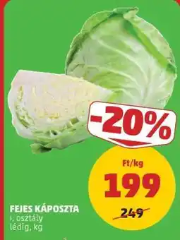 PENNY Fejes káposzta ajánlat