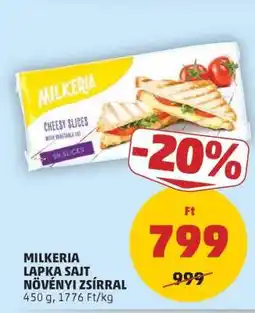 PENNY Milkeria Lapka Sajt Növényi Zsírral ajánlat