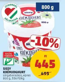PENNY Sissy Krémjoghurt ajánlat