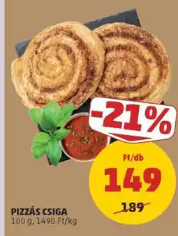 PENNY Pizzás csiga ajánlat