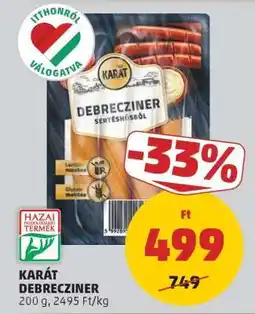 PENNY KARÁT DEBRECZINER ajánlat