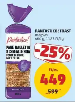 PENNY PANTASTICO! TOAST ajánlat