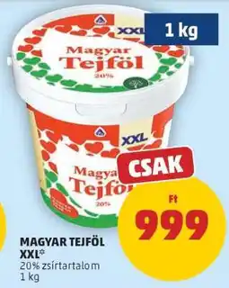 PENNY MAGYAR TEJFÖL XXL ajánlat