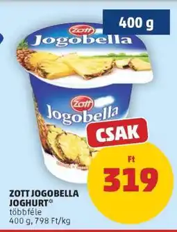 PENNY Zott Jogobella Joghurt ajánlat