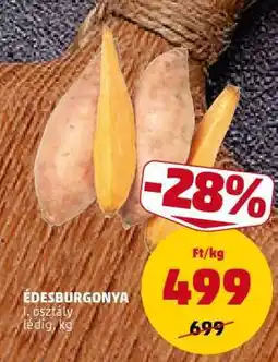 PENNY Édesburgonya ajánlat