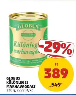 PENNY Globus Különleges Marhavagdalt ajánlat